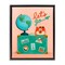 Stupell Industries Let's Go Travel Suitcase Floating Frame, design by Jilly Jack Designs